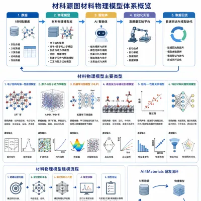 材科源图材料物理模型体系概览